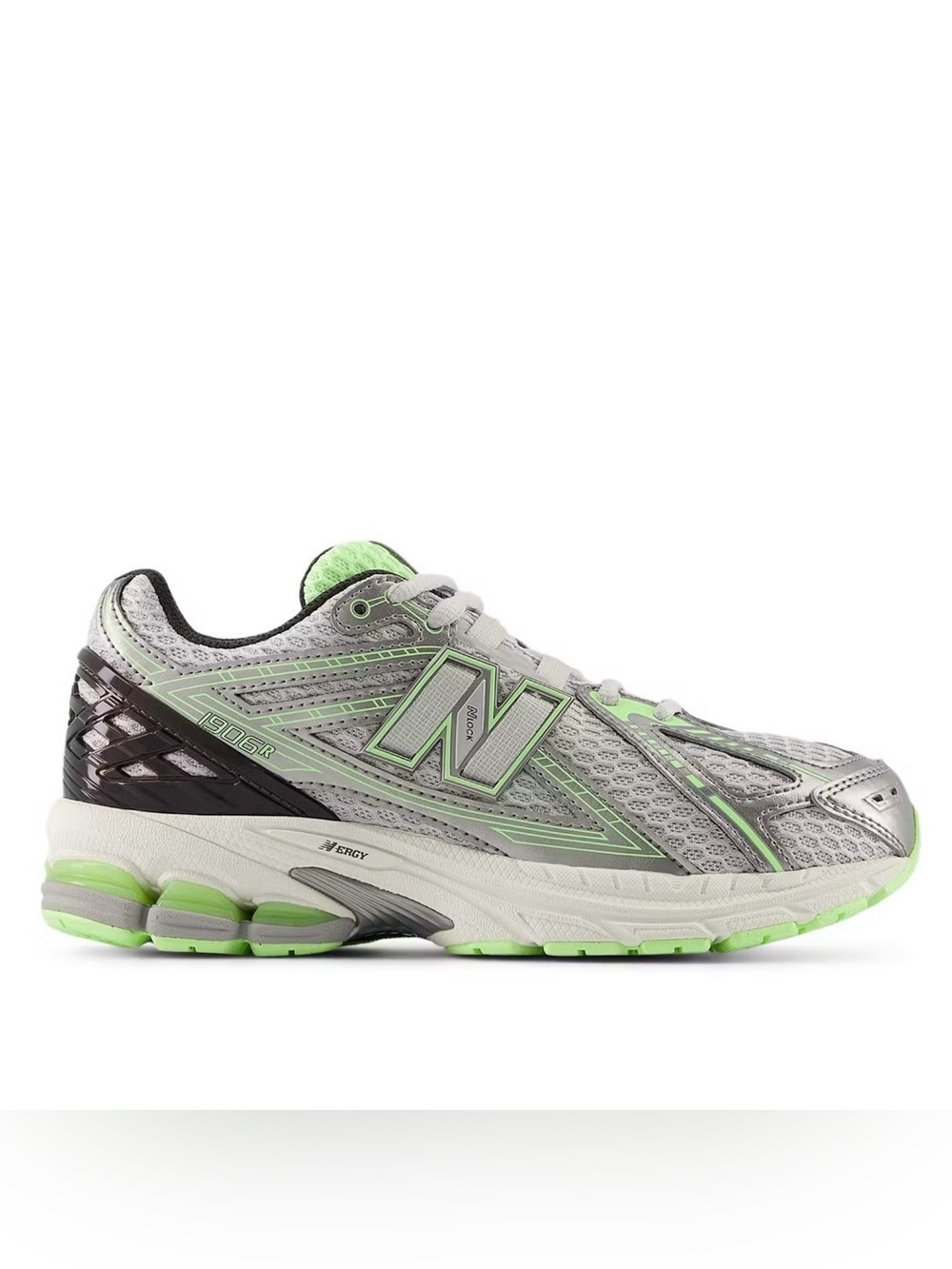 New Balance 1906R Dark silver metallic with mint flash Size 7